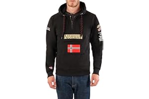 Geographical Norway - Felpa da Uomo Modello Gymclass Ass A 007