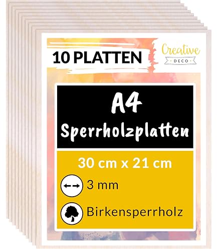 4er-Pack ABS-Kunststoffplatten 30x20 Cm, 1,3 Mm – Doppelschichtig, Gravierbar, Für Laser & DIY-Projekte (Weiß Auf Schwarz)