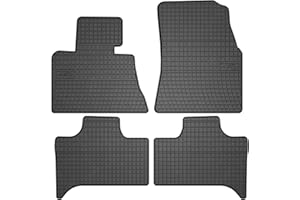 M MOTOS Alfombrillas de Goma para BMW X5 E53 1999-2006 Mejora tu Comodidad de Viaje con la Alfombrilla Antideslizante para Coche- Alfombrillas de Coche para Varias Estaciones