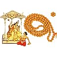 Dravina Trader® 100% Natural Haldi Mala | Original Turmeric mala | हल्दी माला | Baglamukhi mala Sadhna siddhi Jaap | jupitor jaapa | 108 +1