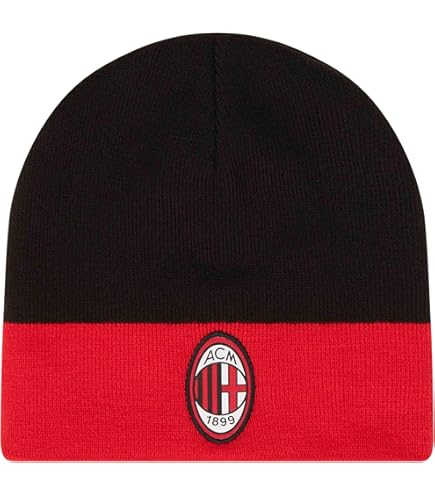 Sciarpa AC Milan Ufficiale - Linea ESS Con Logo, Unisex Per Tifosi Rossoneri - Foto 2