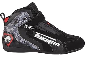 FURYGAN - Chaussures moto homme V4 vented - Ventilée & respirante - Renfort talons & orteils - Confort et sécurité - Protection pour les déplacements à moto - Ergonomique - Séchage rapide