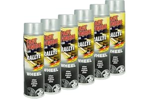 DUPLI-COLOR FAST-FINISH 430244 Set Wheel beinhaltet 6X Felgensilber 500ml, silber