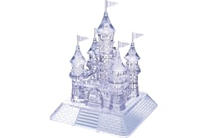 HCM Kinzel 109002 HCM 109002-Crystal puzzle zamek 105-częściowy, przezroczysty