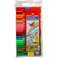 Faber-Castell Connector Pen Set - Pack of 50 (Assorted)