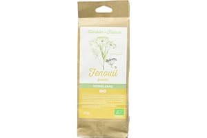 L'Herbier de France Fenouil Graines Bio Sachet Kraft 50 g