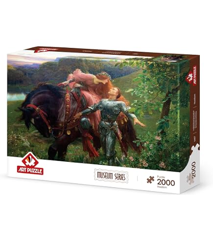 Art Puzzle Shalott Leydisi,1888 2000 Parça Puzzle : Amazon.com.tr