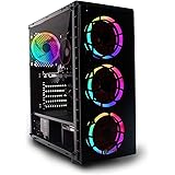 Fierce High FPS Gaming PC: Intel Core i5 9400F Six-Core CPU, NVIDIA RTX 2060 6GB GPU, 16GB 3000MHz DDR4 RAM, 240GB SSD…