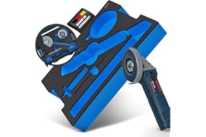 APTEX. APTEX inserto in schiuma adatto per smerigliatrice angolare Bosch GWS 1000 per L-Boxx 136