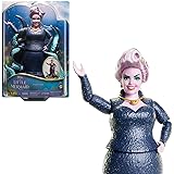 Mattel DISNEY Arielle, die Meerjungfrau - Ursula mit Tentakeln, abnehmbarer Halskette und lavendelfarbener Hochsteckfrisur fü