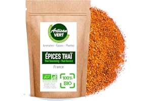 Assaisonnement BIO Mélange d'épices pour Cuisine Thaï Asiatique 100g - L'Artisan du Vert
