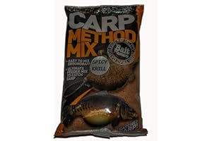 BAIT MASTERS Carp Method Mix Spicy Krill 2kg Fishing Bait