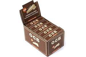1 boîte OCB Vierge Perforé Filtre Conseils 25 livrets x 50 Filtres en papier