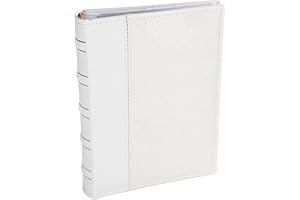 VICTORIA COLLECTION Album Photo Traditionnel Inspiré de la Nature pour Photos Format 10x15 - Petit Album Relié Robuste & Durable pour 200 Photos avec des Espaces Supplémentaires pour des Notes Personnalisées