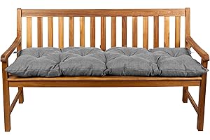 Gutekissen® Cojines para Bancos – Cojines Exterior para Banco jardín LS (180x60, Grado)
