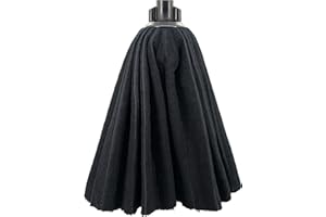 PAMEX Fregona Ballarina Negra Microfibra