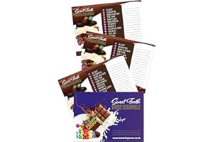 HANNAH'S GAMES Chocolate and Sweets Anagram Game - Single-Use chocolate word games - Party Games For Children and Adults - Easter Games - Words games for kids