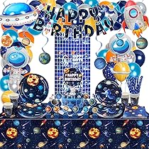Sprunki - Sfondo decorativo con scritta Happy Birthday, con striscione di buon compleanno, fotografia a tema cartone animato, decorazioni per feste di compleanno, per ragazzi, ragazze e bambini, 100
