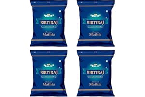 GANARIC Kirtiraj Premium Mathia (Pack of 4) -Taste an Authentic Homely Recipe-Traditional Indian Snack for Diwali.