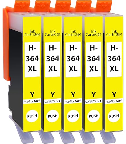 Pack De 2 Cartouches D'encre Noire Compatibles HP – Modèle H-364 (364Bk) – 24ml – Pour Photosmart 5520/6500 Series