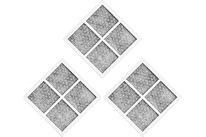 Haisheng 3PCS Filtro Aire Filtro de Aire del Refrigerador Reemplazo Filtro de Aire Filtro Refrigerante Filtro Nevera Filtros para Aire Acondicionado LG LT120F 469918 Kenmore Antiolor