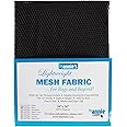 Annie Mesh Fabric Lightweight 18x54 Black