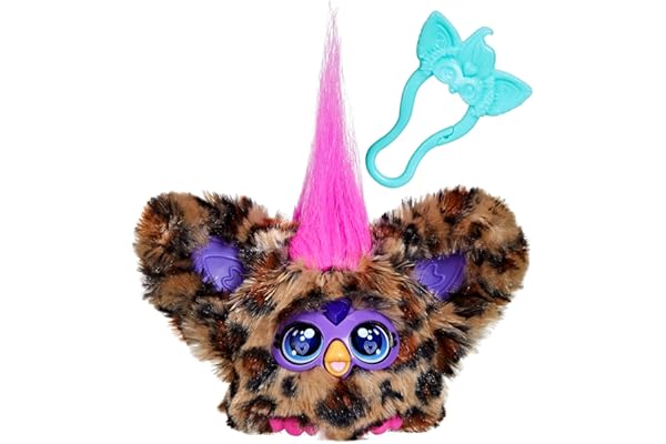 Hasbro Furby Furblets Chee-Chee, Mini guépard en Peluche