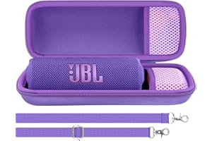 Aenllosi Na przenośne głośniki Bluetooth JBL Flip 7 / Flip 6 / Flip 5 Twardy futerał ochronny ,tylko pokrowiec (fioletowy)
