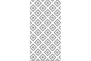 Panorama Alfombra Vinílica - Modelo Cuadros Gris 80x150 cm - Varios tamaños - Decoración Hogar, Cocina y Salón