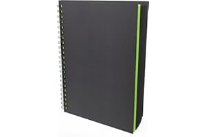 Artgecko Black Toned Sketch Book A4 Portrait - 80 Pages (40 Sheets) 200gsm Card