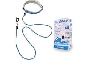 JOUBERT Free Swim Système de Nage Stationnaire en Bassin Privatif - Ceinture réglable - Adaptée Adultes Professionnels Enfants Seniors