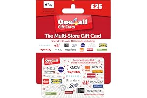 One4All Physical Gift Card (Cluster) - UK Redemption - Delivered by Post - £25