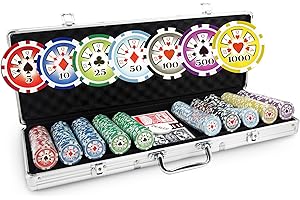 POKEO Malette Laser Deluxe 500 jetons