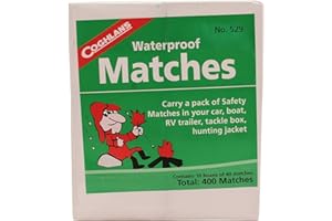 Coghlans Wasserfeste Streichhölzer - 400 Stück