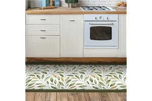 CREARREDA Alfombra Vinílica Cocina y Baño Antideslizante Lavable, Diseño Italiano Moderno, Impermeable, Decorativa, Resistente, Fácil Limpieza, Antimanchas, Higiénica, Made in Italy