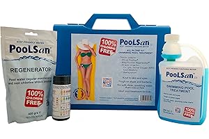 Kit d'entretien Piscine - sans Chlore - 5 à 20 m3 - Marque BSI/PooLSan