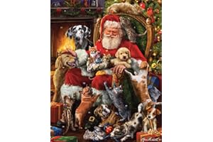 Santa's Little Friends Advent Calendar by Vermont Christmas Company (Christmas Countdown Calendar) with Holiday Pictures