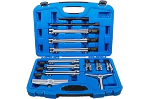 BGS 7760 | Außen-/Innenabzieher-Satz, 2- und 3-armig | 13-tlg. | bis 135 mm | Lager-Abzieher Werkzeug