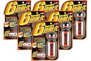 6 x soft99 Ultra glaco Disque versiegelung imperméable pluie Déflecteurs d'air 70 ml