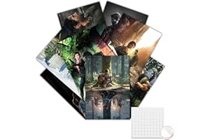 GTOTd Action Adventure Game Wall Poster 8-Pack 11.5" x 16.5",Video Game Merch Party Unframed Version HD Printing Poster for Living Room Bedroom Club Wall Art Decor