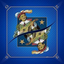MTJ® Tapis Tarot Prestige Rose des Vents (Bleu) 60x 60 cm - Jersey néoprène - Fabriqué en France MTJ® Tapis Tarot Prestige Rose des Vents (Bleu) 60x 60 cm - Jersey néoprène - Fabriqué en France