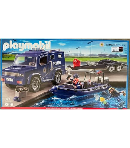 Playmobil 4023 Camionetta Della Polizia | Massa Giocattoli