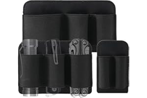 ‎VIPERADE VIPERADE PL6 Elastischer EDC Organiser Klein Klett Organizer Insert,Modulare Elastische Schleife Panel,Elastischer EDC Pouch Multitools Organiser Holster,Klett Organizer Panel