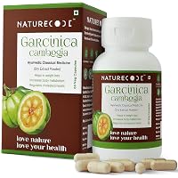 Nature Code Pure Garcinia Cambogia for Weight Loss Supplement for Men and Women, Pure Natural- 60 Capsules (Pack of 1)
