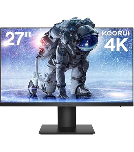 KOORUI 27 Inch Monitors, 4K Computer Monitors UHD(3840 * 2160