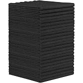 Orighty Cleaning Cloths 12x12 Inch 24 Pack, Highly Absorbent Microfiber Cleaning Supplies, Lint Free Cloths for Multiple Uses
