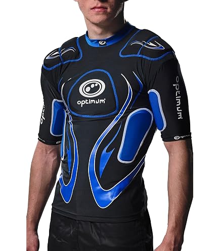 Gilet De Compression Rembourré Homme - Protection Côtes Et Dos - Football, Basketball, Sports De Contact