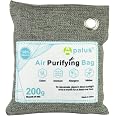 Apalus Sacs Désodorisants Charbon De Bambou Actif 200g X2 - Élimine Odeurs Voiture, Armoires, Cuisine & Salle De Bain