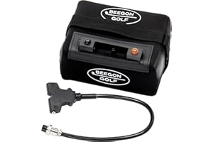 BeeGon Golf Batterie au lithium 12 V/18 Ah pour chariot de golf électrique
