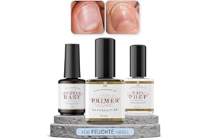 ‎LYNIS NAILSHOP Primer HAFTUNGS-Set für FEUCHTE Nägel für wenige Liftings mit Primer, Dehydrator & Perfect Flex für Kunstnägel · Lynis-Nailshop.de